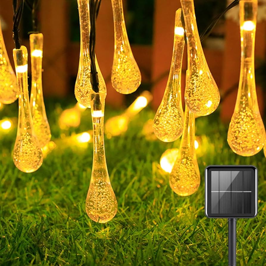 🎄✨LUCES DE GOTAS SOLARES✨🌈